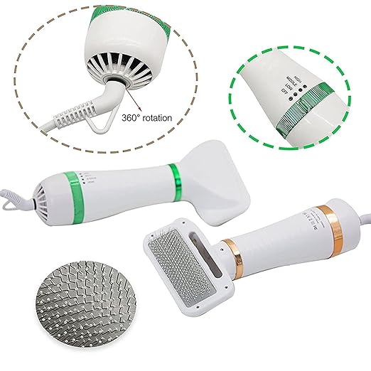 Pet Hair Dryer and Grooming  2 in 1