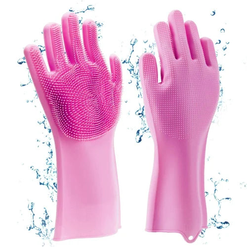 Silicone Hand Gloves (LARGE)